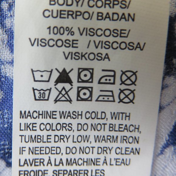 Lucky Brand Blue Blouse Top Tunic..............225 - Picture 7 of 9